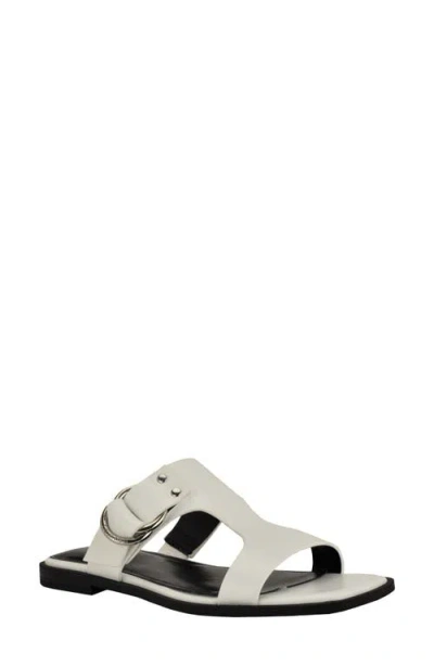 Calvin Klein Meritt Slide Sandal In White