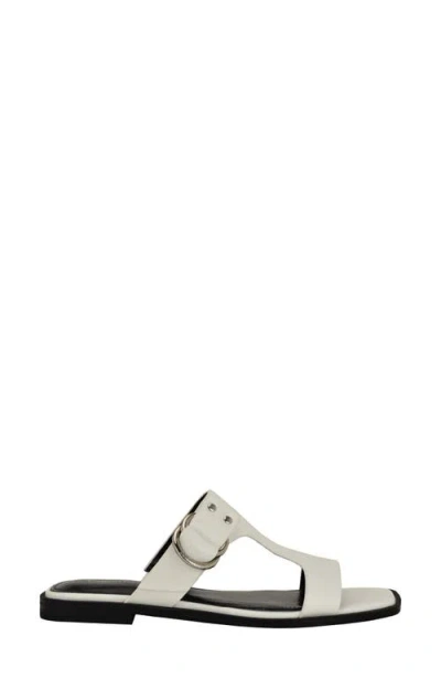 Calvin Klein Meritt Slide Sandal In White