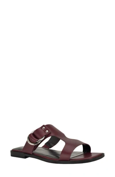 Calvin Klein Meritt Slide Sandal In Purple