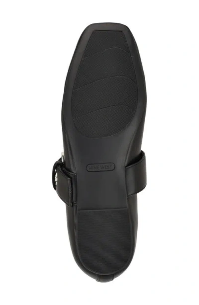 Nine West Kebba Mary Jane Flat In Black