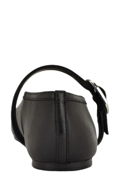 Nine West Vancee Mary Jane Flat In Black