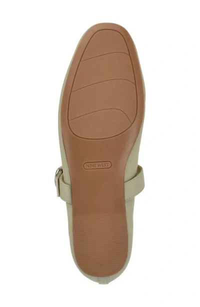 Nine West Vancee Mary Jane Flat In Green