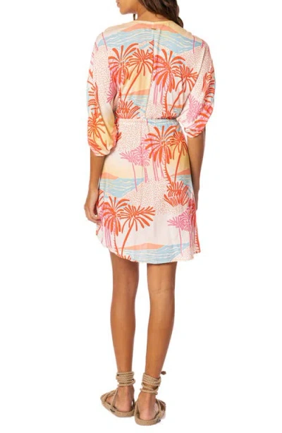 Maaji Cali Sea Mousse Cover-up Minidress In Multi