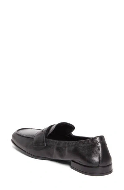 Prada Soft Penny Loafer In Black
