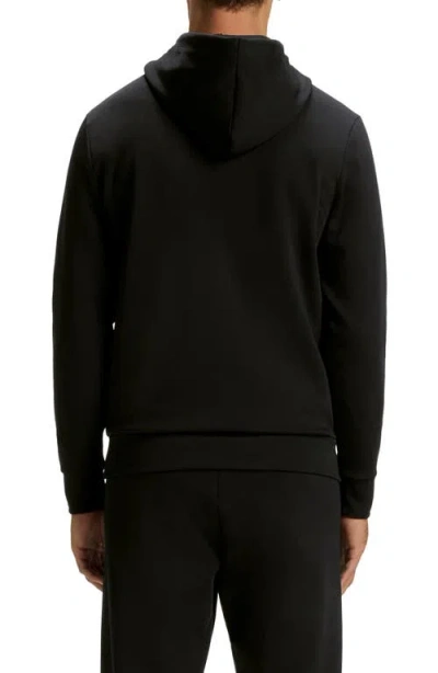 Hugo Boss Boss Soody Zone Logo Hoodie In Black