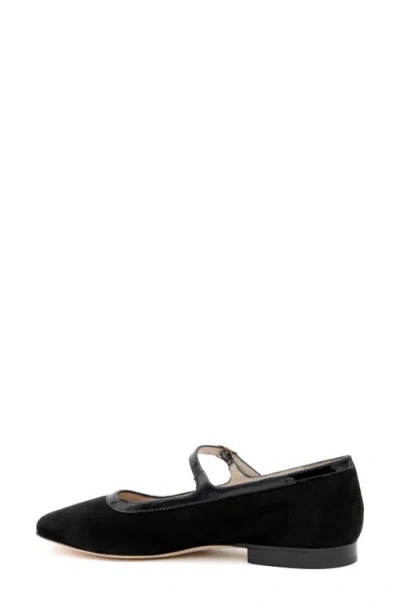 Amalfi By Rangoni Galba Mary Jane Flat In Black