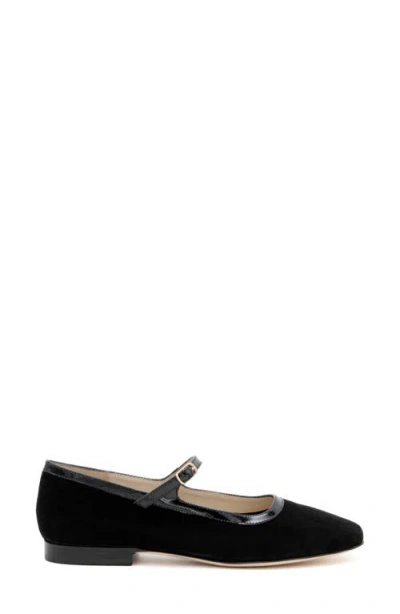Amalfi By Rangoni Galba Mary Jane Flat In Black