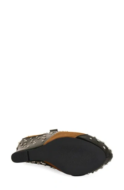 Azalea Wang Callia Platform Western Boot In Multi