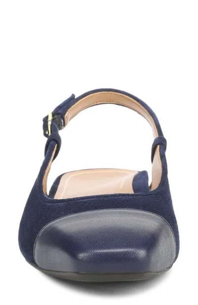 Vionic Petaluma Slingback Flat In Black