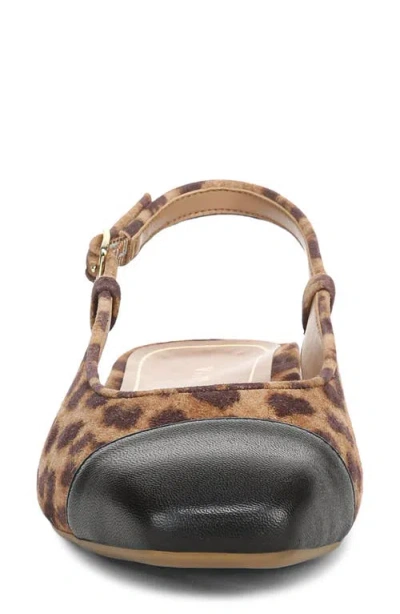 Vionic Petaluma Slingback Flat In Multi