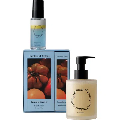 Fountain Of Waters Tomato Garden Body Care 2-piece Gift Set In Multi