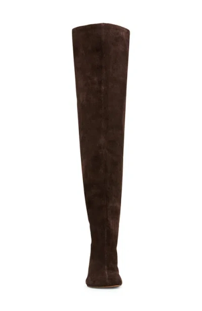 Steve Madden Allison Over The Knee Boot In Brown