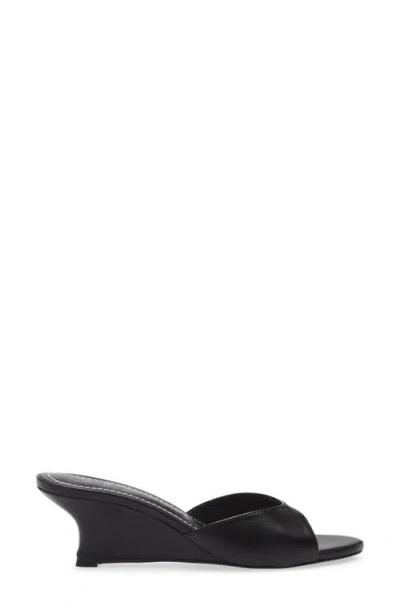 Staud Brigitte Wedge Sandal In Black