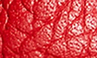 Polo Ralph Lauren Pebble Leather Polo Bear Charm In Red