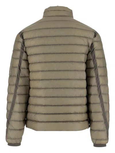 C.p. Company High Collar Dd-shell Bomber Jacket In Multi