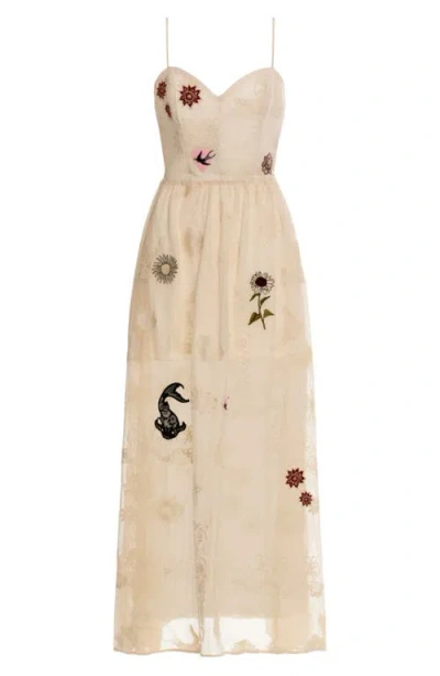 Agua Bendita Marcia Aura Cover-up Dress In Multi