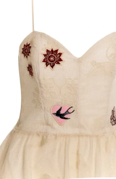 Agua Bendita Marcia Aura Cover-up Dress In Multi