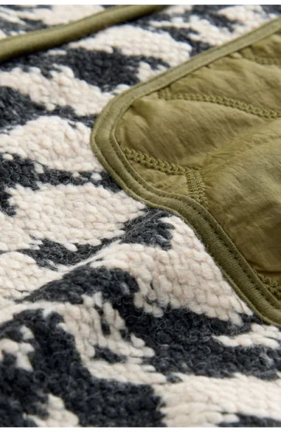 Next Mixed Media Jacket In Multi