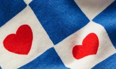 Mini Boden Kids' Cotton Sweatshirt Dress In Blue