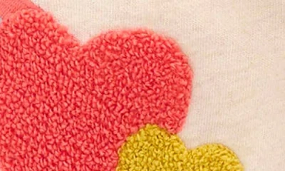 Mini Boden Kids' Appliqué Wide Leg Sweatpants In Neutral