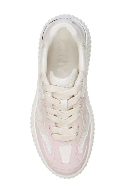 Dkny Lachele Platform Sneaker In White