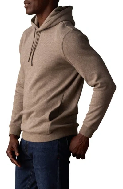 The Normal Brand Puremeso Fleece Hoodie In Brown