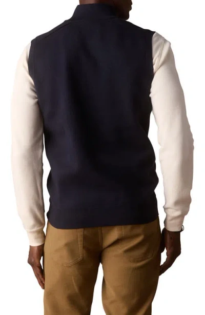 The Normal Brand Coopers Landing Sweater Vest In Blue