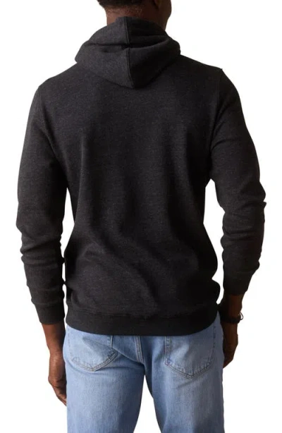 The Normal Brand Puremeso Fleece Hoodie In Black