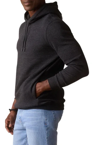 The Normal Brand Puremeso Fleece Hoodie In Black