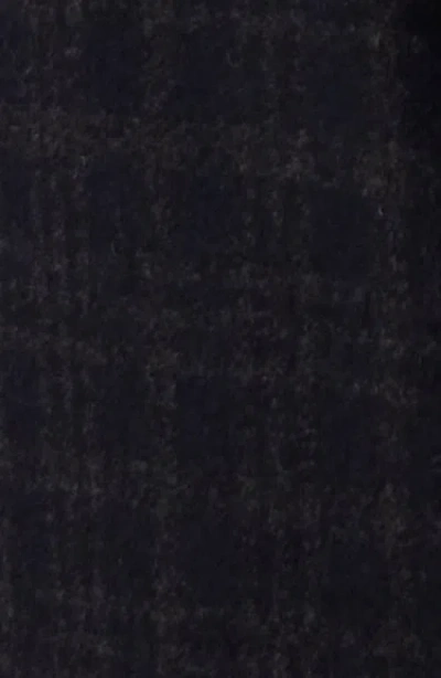 The Normal Brand Lan Windowpane Plaid Peacoat In Blue