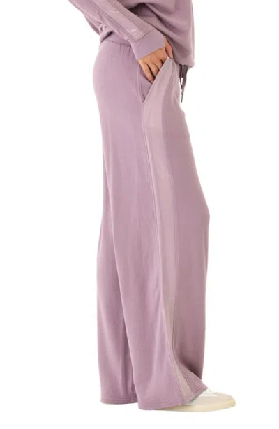 Threads 4 Thought Diane Fleece Wide Leg Sweatpants In Purple