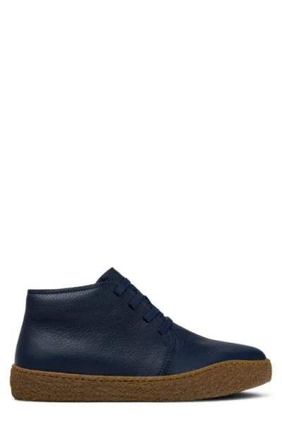 Camper Peu Terreno Lace-up Ankle Boots In Blue