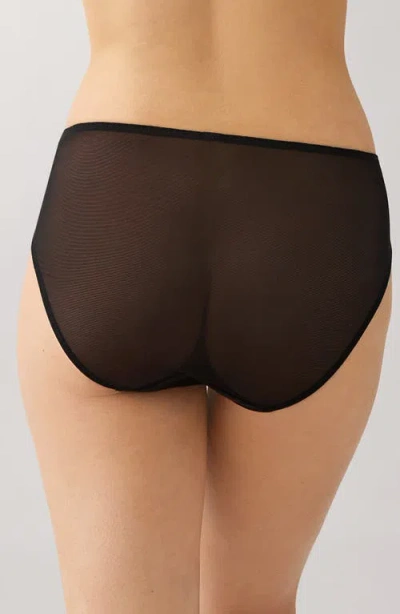 Wacoal Embrace Lace High-cut Briefs In Black