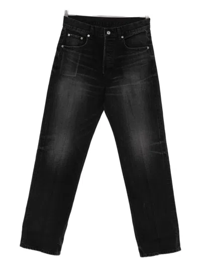 Celine Women Boyfriend Fit Denim Jeans In Black