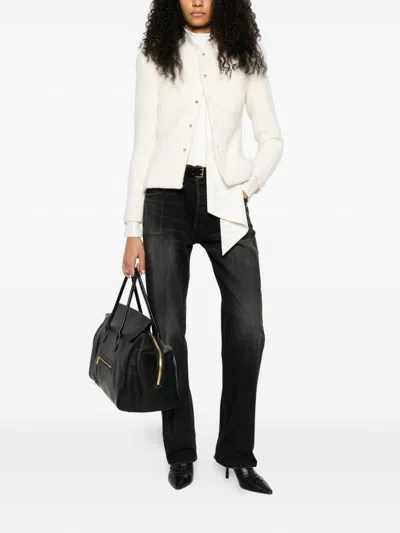 Celine Women Boyfriend Fit Denim Jeans In Black