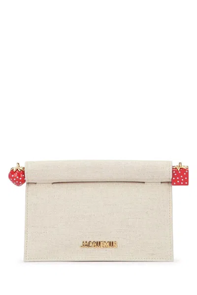 Jacquemus Handbags. In Neutral