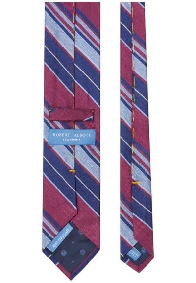 Robert Talbott Robert Large Multi Repp Best Of Class Necktie In Multi