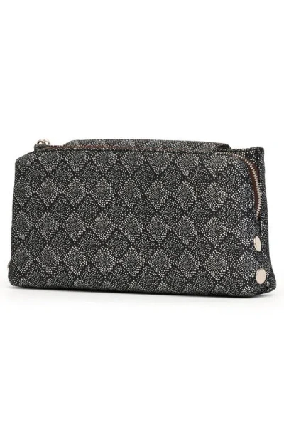 Hammitt Small Jacquard Clutch In Gray