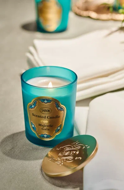 Sabon Candle Glass Patchouli Lavender Vanilla 230gr In Blue