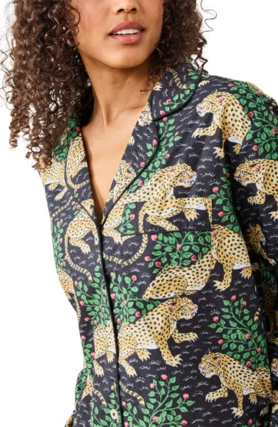 Printfresh Long Pj Set In Green