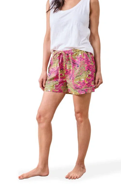 Printfresh Pj Shorts In Pink