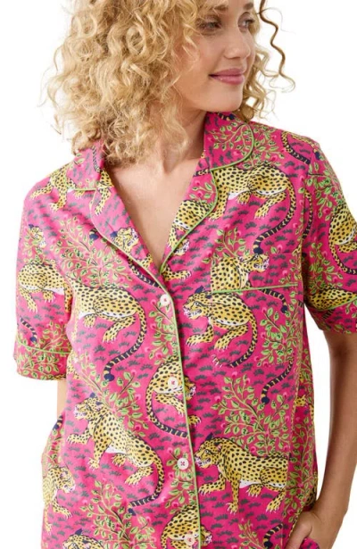 Printfresh Short Pj Set In Pink