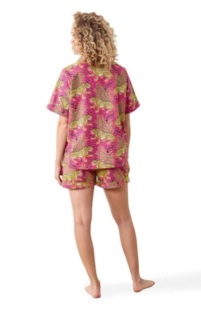 Printfresh Short Pj Set In Pink