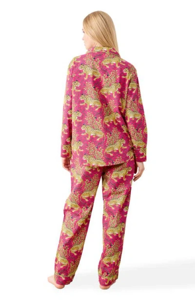 Printfresh Long Pj Set In Pink