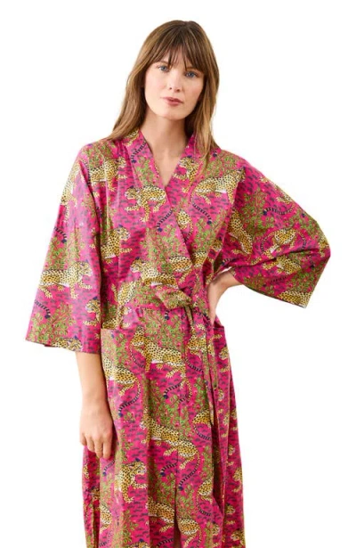 Printfresh Robe In Pink