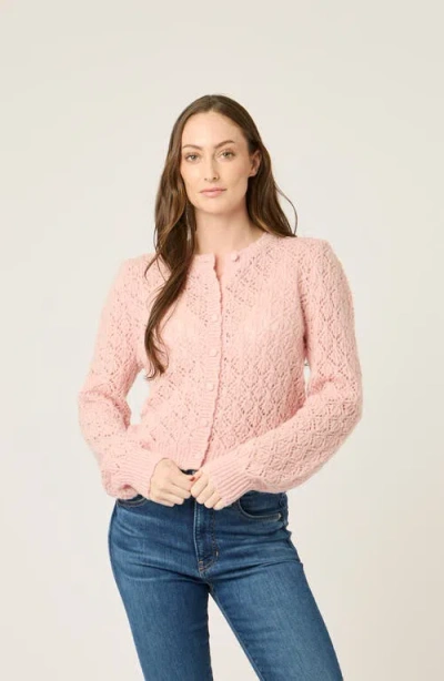 Btb Los Angeles Mel Cardigan In Pink