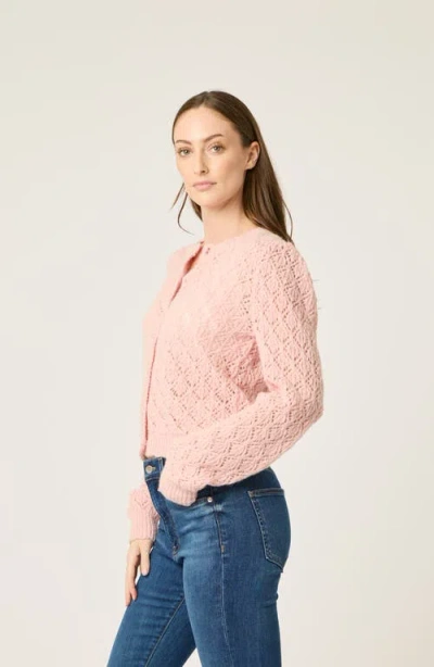 Btb Los Angeles Mel Cardigan In Pink
