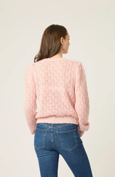Btb Los Angeles Mel Cardigan In Pink