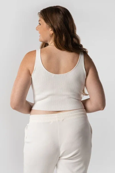 Kada The Sweater Tank In White
