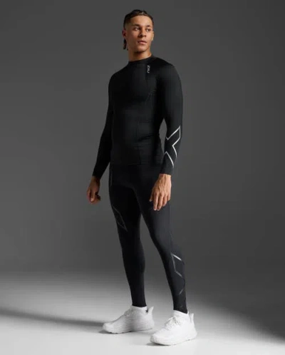 2xu Ignition Shield Compression Tights In Black